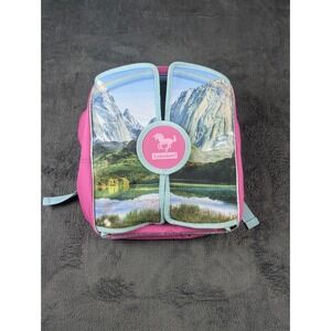 Lakeshore Fantasy Adventure Backpack Fold Out Scene Unicorns Playset Horses